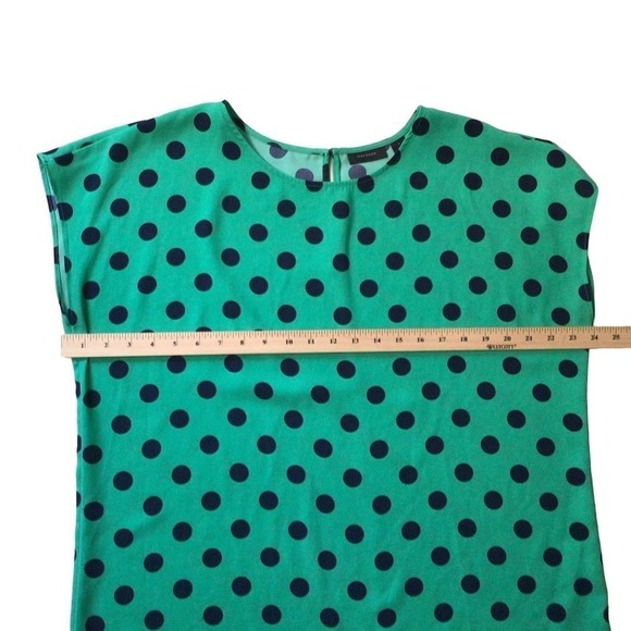 New Halogen polka dot top sz Large - Picture 5 of 6